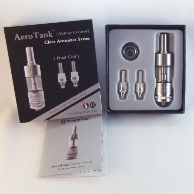 Kanger AeroTank Set 2.0ohm Tank - Clear Pyrex
